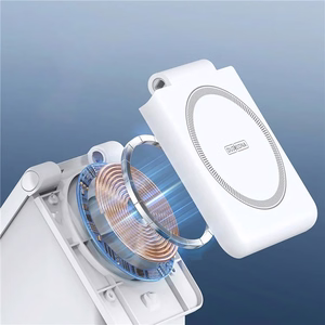 Įkroviklis belaidis DUZZONA W20 4-in-1 MagSafe baltas