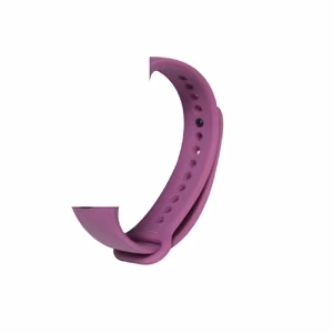 Devia dirželis Deluxe Sport Xiaomi Mi Band 5/ Mi Band 6/ Mi Band 7 žvaigždžių violetinis