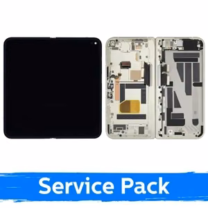 LCD Display Compatible With Google Pixel 10 Pro Fold (INNER) with Frame / Jade / (Service Pack)