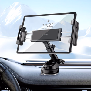 Automobilinis planšetinio kompiuterio laikiklis Tech-Protect V4 juodas