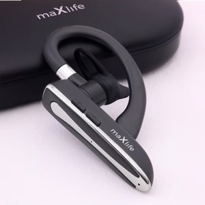 Maxlife wireless headset MXBH-01 with charging case black