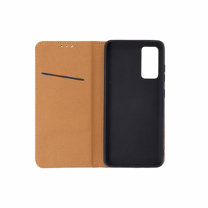 SMART PRO Knygutė leather dėklas for XIAOMI Redmi Note 15 5G juodas