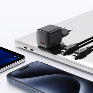 Charger Acefast A118 30W GaN USB-C + USB-C to USB-C cable 1.2m black