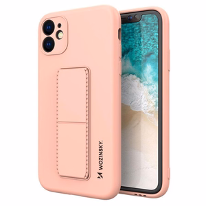 Wozinsky Kickstand Case силиконовый чехол с подставкой для Samsung Galaxy A22 4G, розовый