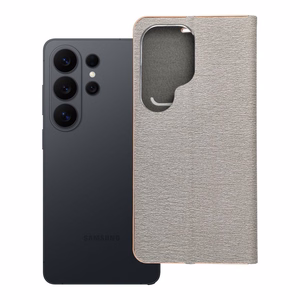 Чехол-книжка Samsung S26 ULTRA Luna Book Gold серебристый