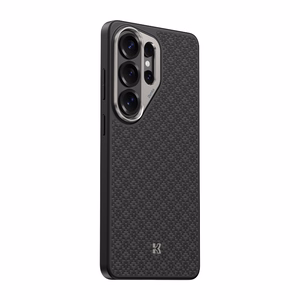 Benks Magnetic Armor Pro Grid Kevlar чехол Metal Frame 600D (H050) для Samsung Galaxy S26 Ultra чёрный