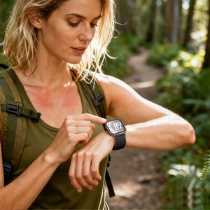 Нейлоновый ремешок Tech-Protect для Huawei Watch Fit 3 / 4 / 4 Pro / 5 / 5 Pro - черный