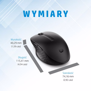 HP 435 daugiafunkcinė belaidė pelė WW