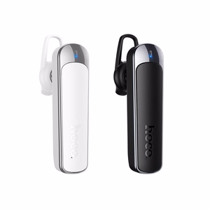 Hoco E201 belaidė monofoninė ausinė su mikrofonu, ENC, Bluetooth 6.0, 130 mAh, juoda