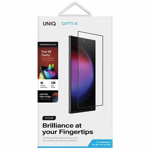 Uniq Optix Vivid apsauginis stiklas Samsung Galaxy S24 Ultra su aplikatoriumi