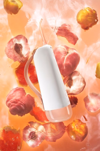 Oclean burnos irigatorius Oclean W10, rožinis, 2 antgaliai