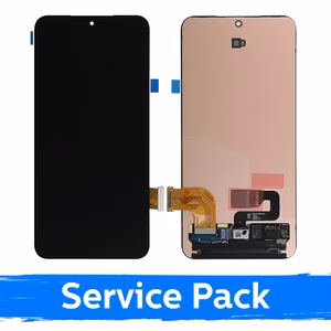 LCD ekranas, suderinamas su Samsung S921 S24, juodas (Service Pack) (NF versija)