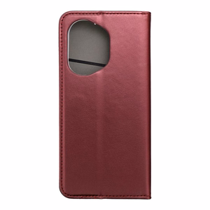 SMART MAGNETO knygos dėklas HONOR 400 bordo