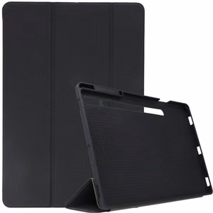 Dėklas Dux Ducis "Domo" skirtas Samsung X800/X806 (Tab S8 Plus) T730/T736 (Tab S7 FE) T970/T976 (Tab S7 Plus) juodas