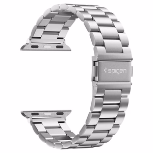 Spigen Modern Fit ремешок для Apple Watch 4/5/6/7/8/9/SE/Ultra (42/44/45/49 мм) - Серебряный