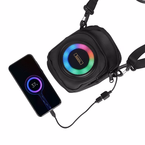 Bluetooth nešiojamas garsiakalbis-kuprinė Hoco (HC41) 8w juoda
