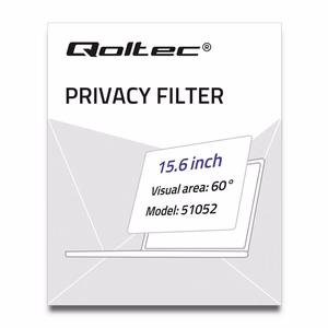 Qoltec 51052 Privatumo Filtras 15.6" 16:9