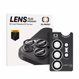 Tempered glass Tel Protect 3D Lens Aramid Series on camera for Samsung Galaxy S26 Ultra (lens 5 pieces)