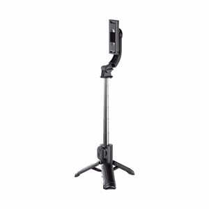 XO SS39 Bluetooth asmenukių lazda-trikojis, juoda, su nuimamu telefono stovu, 70cm