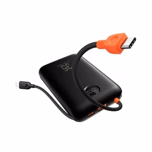Powerbank Veger K2 (W2068) PD QC3.0 35W 20000 mAh with built-in Type C cables / Lightning black
