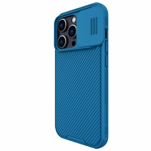 Dėklas Nillkin CamShield Pro Apple iPhone 14 Pro mėlynas