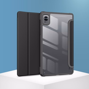 Dux Ducis Toby šarvuotas išmanusis dėklas Realme Pad Mini juodas