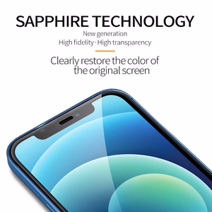 X-ONE 2.5D сапфировое стекло с полным покрытием - для iPhone 16 Pro / 17 / 17 Pro / 18 / 18 Pro