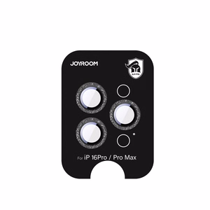 Защитная плёнка Joyroom JR-MSF0303 для объективов iPhone 16 Pro/16 Pro Max - чёрная