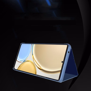 Clear View Case чехол для Honor X9 / X9 5G / X30 / Magic4 Lite флип-чехол чёрный