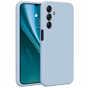 Etteri Silicone чехол Samsung Galaxy A25 5G (global) светло-голубой