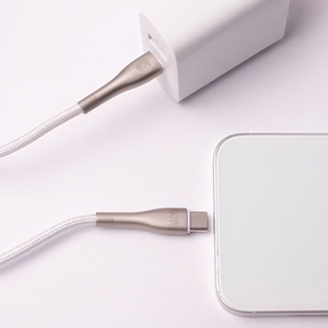 Forever Sleek кабель USB-C - USB-C 1,0 m 60W белый