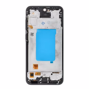 OLED LCD-дисплей REWA с рамкой для SAMSUNG A36, черный