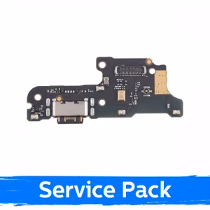 Įkrovimo jungtis skirta Xiaomi Redmi 13C 5G su flex kabeliu / Plata (Service Pack)