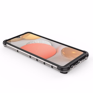 Honeycomb Case броневой чехол с TPU бампером для Samsung Galaxy A42 5G прозрачный