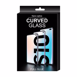 3D Edge Nano Flexi Glass Hybrid защитная плёнка с рамкой для Samsung Galaxy S21+ 5G (S21 Plus 5G) чёрный