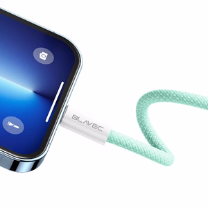 Blavec Kabelis Candy pintas - Type C į Lightning - PD 20W 2,4A 3 metrai Apple CarPlay (CCA-CL24GN30) žalias