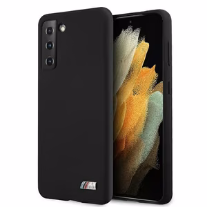 BMW Silicone M Collection чехол для Samsung Galaxy S21+ - чёрный