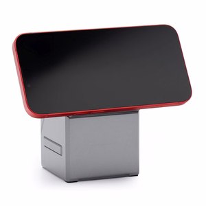 Belaidis įkroviklis Forcell F-Energy 3in1 Rotation Cube Qi2 suderinamas su MagSafe (F-06) sidabrinis