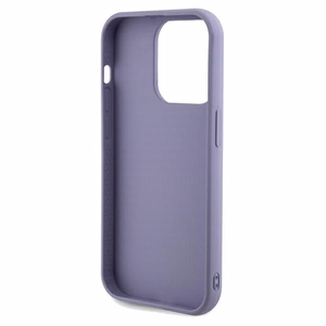 Guess Sequin Script Metal dėklas telefonui iPhone 13 Pro Max - violetinė