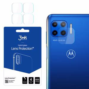 HYBRID GLASS 3MK FLEXIBLE GLASS LENS MOTOROLA MOTO G 5G PLUS FOR CAMERA 4 PCS.