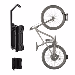 Maclean Wall-Mounted Bike Rack / Hanger, max. load 35 kg, adjustable tilt angle, steel, MC-171