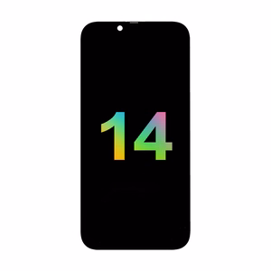 Mecanico Soft OLED ekranas Incell iPhone 14 su rėmu (Support IC Transplant) - juodas