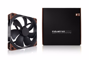 Noctua NF-A14 INDUSTRIALPPC-2000 PWM kompiuterio korpuso ventiliatorius 14 cm juodas, rudas 1 vnt.