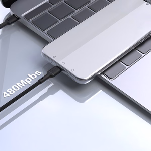 Dudao L9C Max 240W PD Кабель USB-C - USB-C 2м - чёрный
