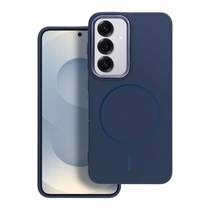 Case for Samsung A07 / A08 Frame Mag Cover compatible with MagSafe navy blue
