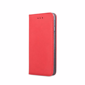 Išmanus magnetinis dėklas telefonui Motorola Moto E15 / G05 raudonas