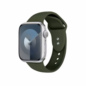 Crong Liquid dirželis, skirtas Apple Watch 38 / 40 / 41 / 42 mm, žalias