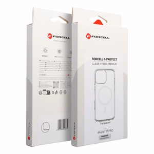 Forcell F-Protect Clear Hybrid Premium Чехол для Samsung S26 Ultra совместимый с MagSafe прозрачный