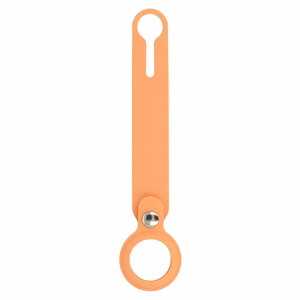Silicone loop for Airtag orange