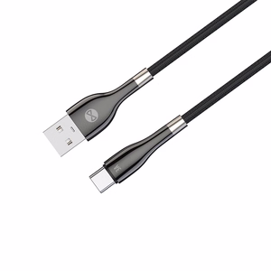 Forever Sleek кабель USB - USB-C 1,0 m 3A чёрный
